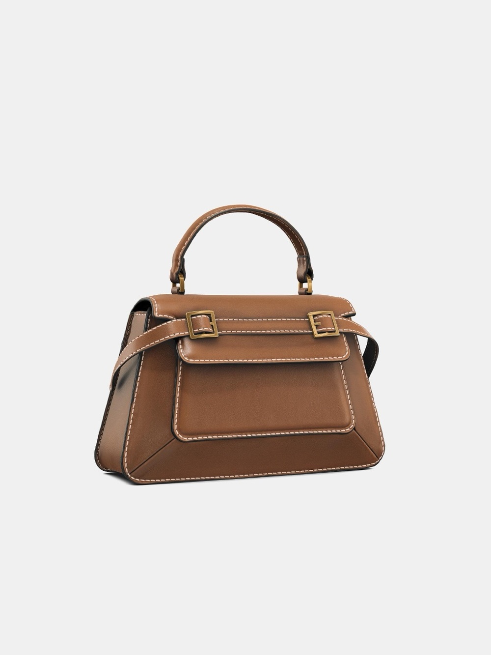 Zara Buckle City Bag - Picture 7 of 13
